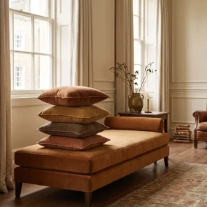 Biggie Best Sage Velvet Cushion